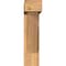 Ekena Millwork Traditional Block Smooth Bracket w/ Offset Brace, Western Red Cedar, 5 1/2"W x 22"D x 22"H BKT0604X22X22TRA05SWR - alternate 2